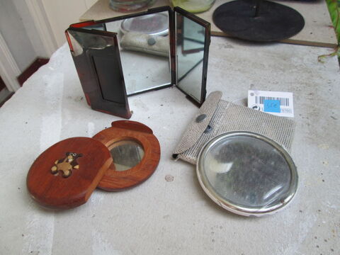 Lot de 4 petits miroirs format poche 8 Herblay (95)