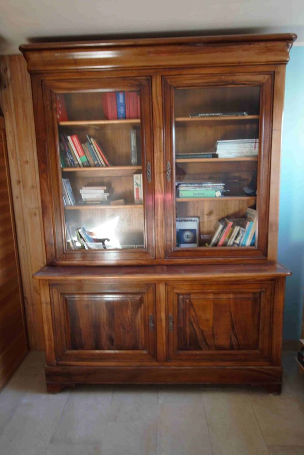 bibliotheque merisier massif Meubles
