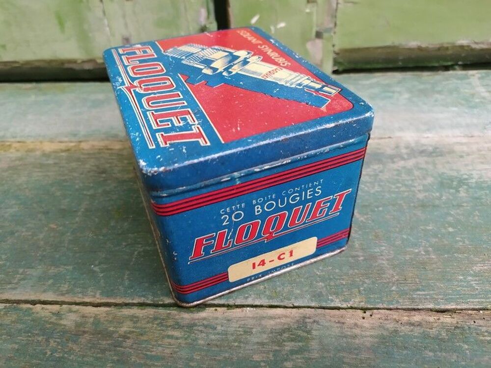 Boite Publicitaire Bougie Floquet Collection Automobile 