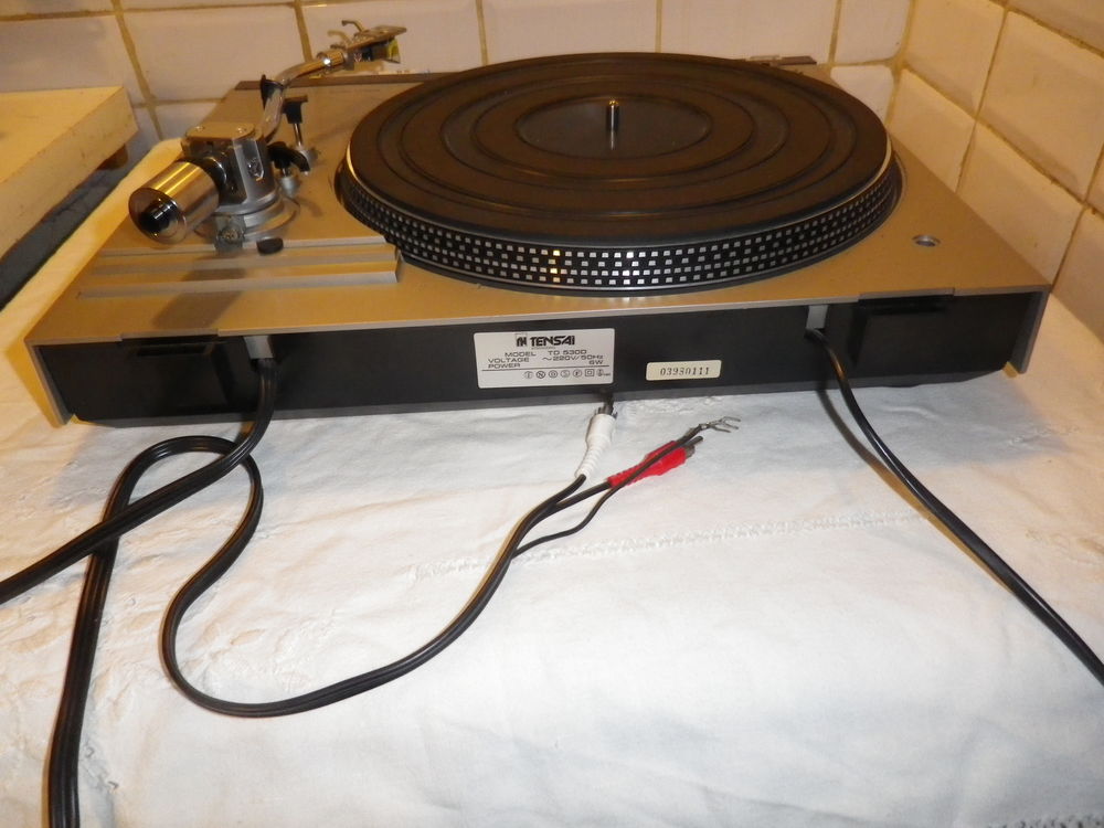 platine vinyle Tensai TD 5300 , direct drive Audio et hifi