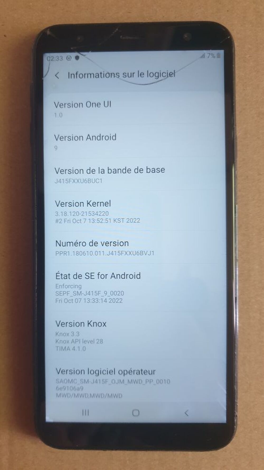 Samsung Galaxy J4+ (J415F) (1) Téléphones et tablettes