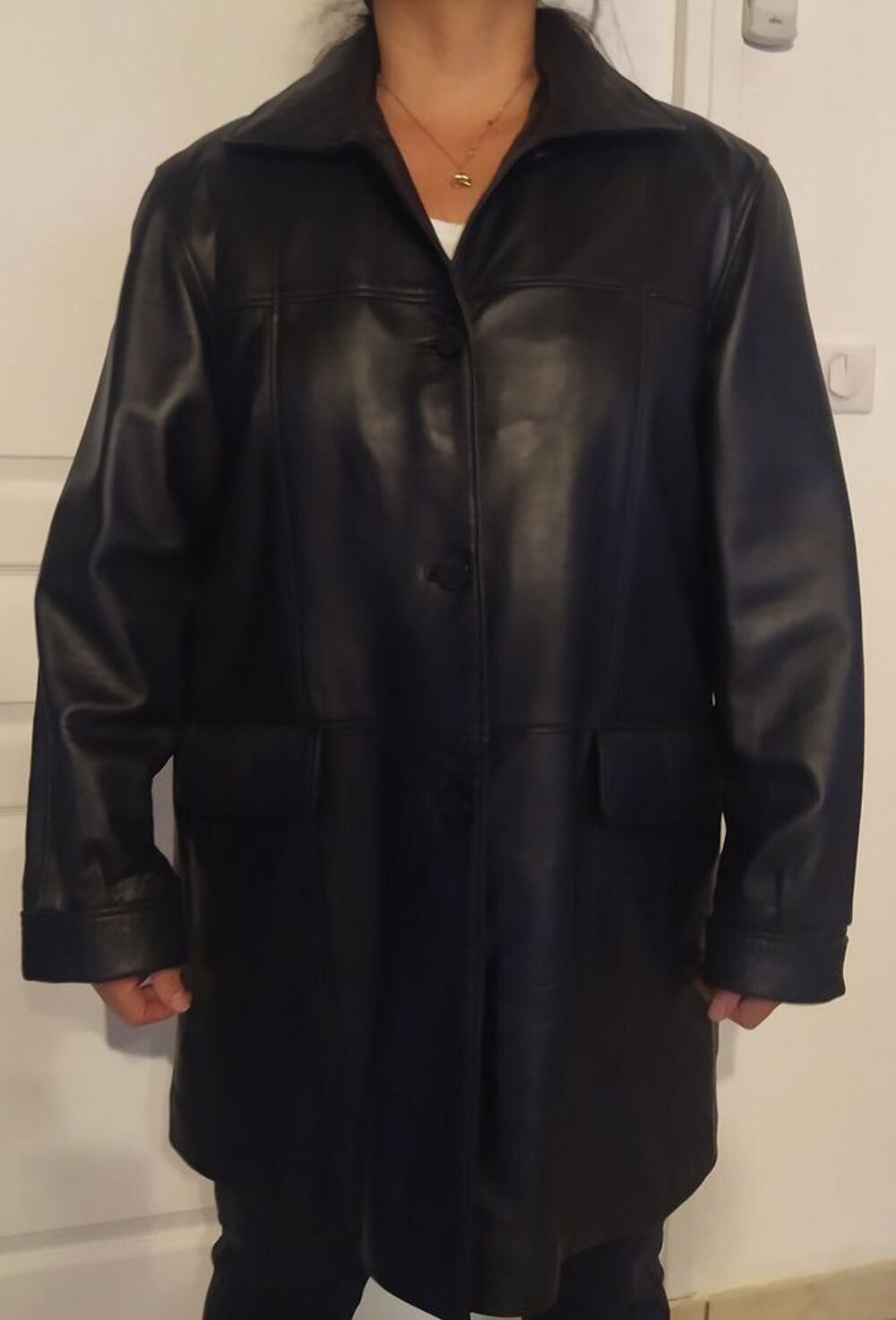 Veste cuir Vêtements