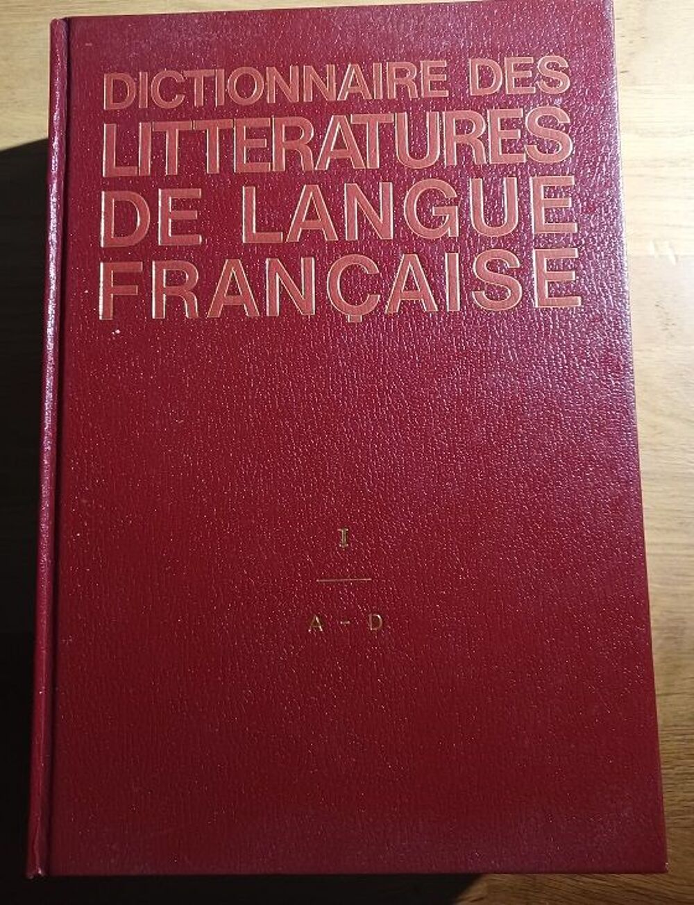 Dictionnaire des litt&eacute;ratures de langue fran&ccedil;aise BORDAS Livres et BD
