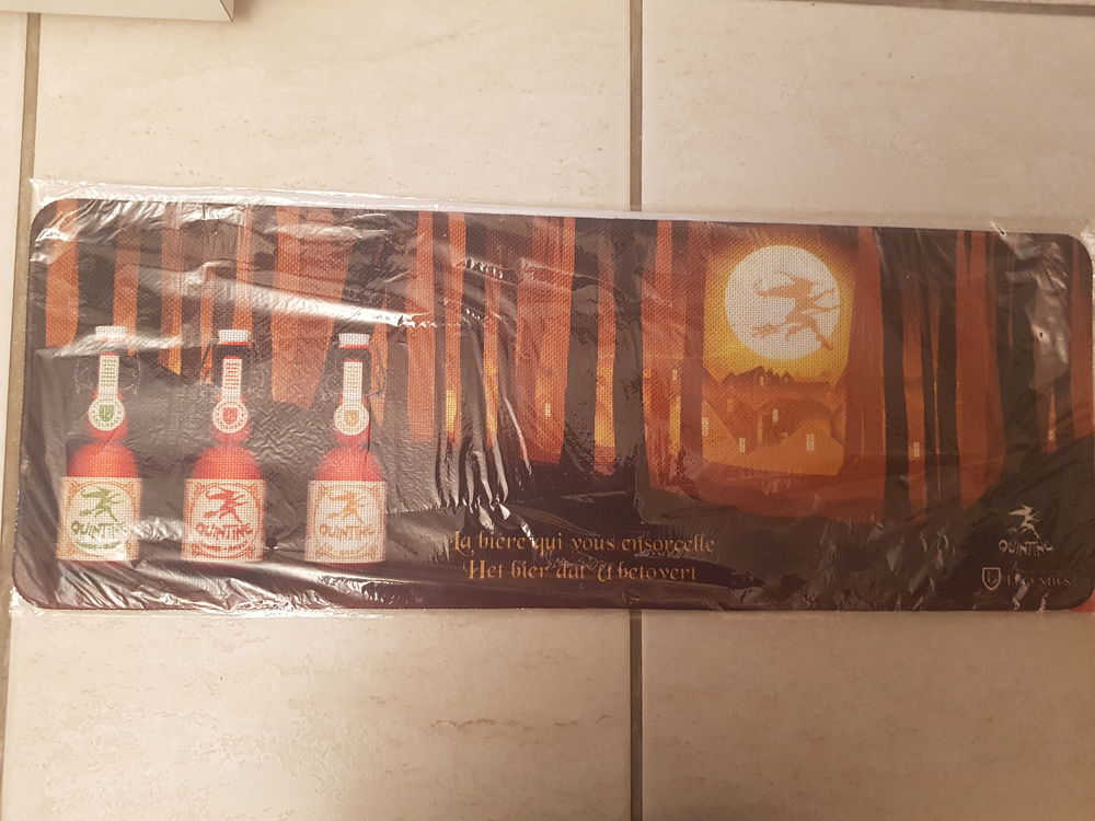 beau tapis de bar d&eacute;coration collection bi&egrave;re beer QUINTINE Décoration