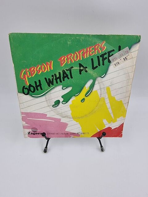 Vinyle 45 tours Gibson Brothers : Ooh What a Life ! 3 Vulbens (74)