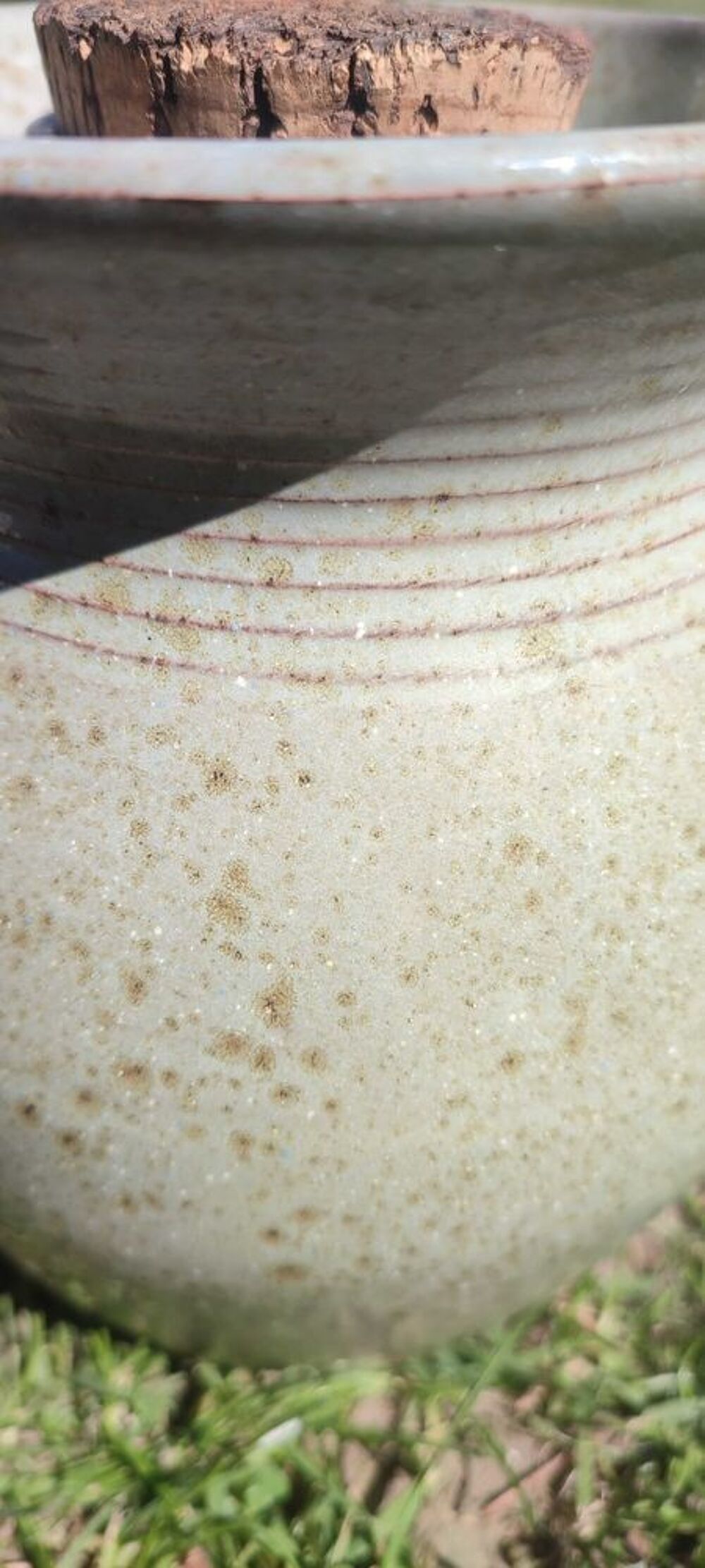 Pichet rafra&icirc;chissoir artisanal Poterie La Draille (Anduze) 