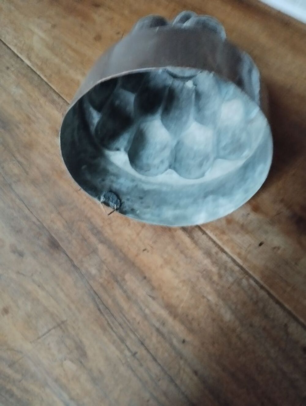 Moule a g&acirc;teau. En cuivre 