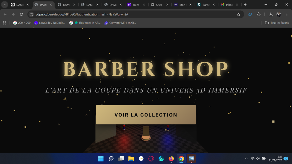 Site web 3D immersif premium ? Formulaire pr&eacute;rempli WhatsApp Matériel informatique