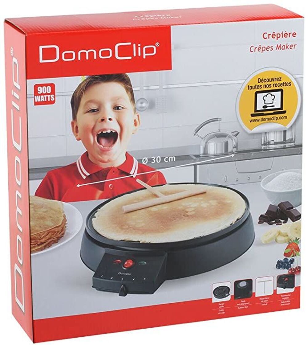 Cr&ecirc;pi&egrave;re Domoclip Electroménager