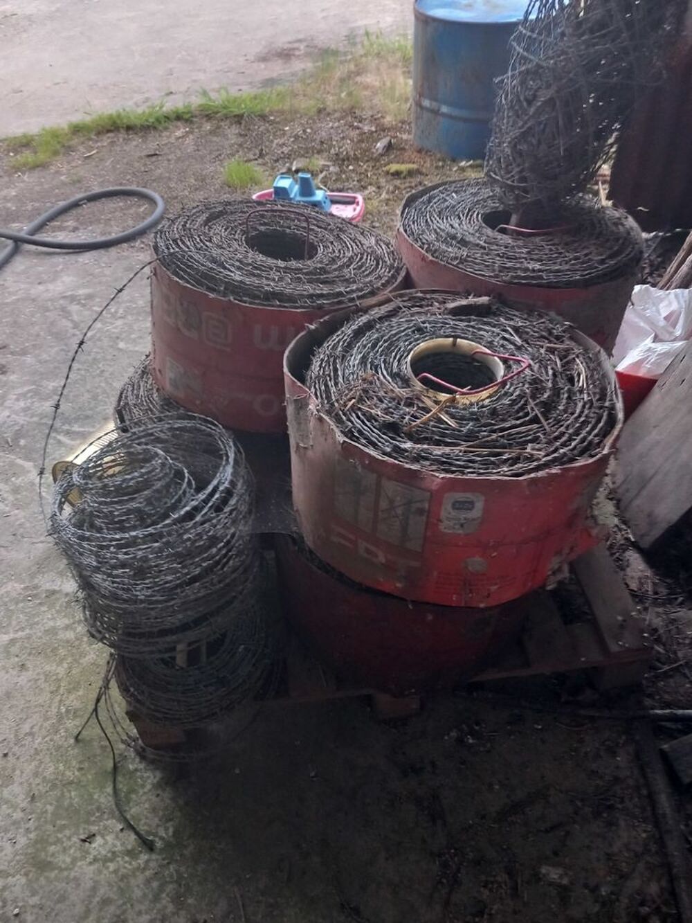 fil barbel&eacute; Bricolage