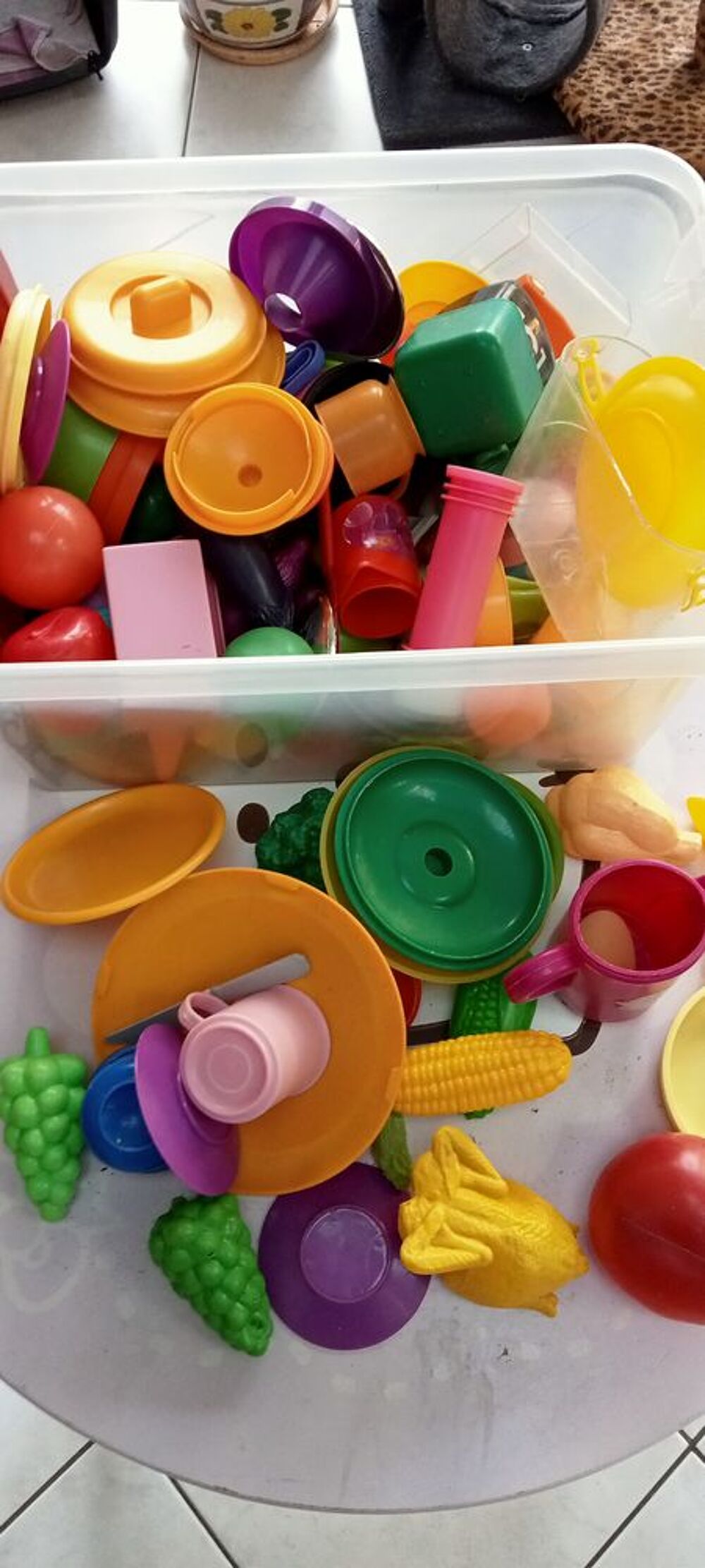 Dinette avec fruits et l&eacute;gumes Jeux / jouets