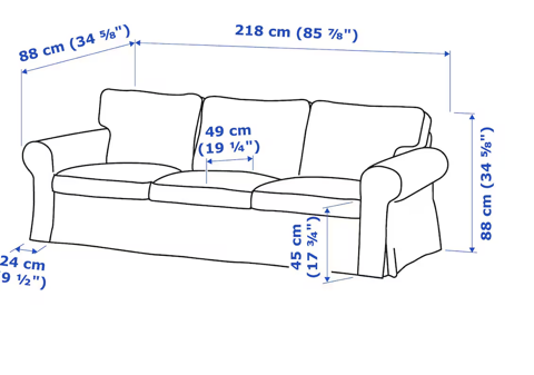 Canaps trois places et fauteuils IKEA Ektorp 160 Strasbourg (67)