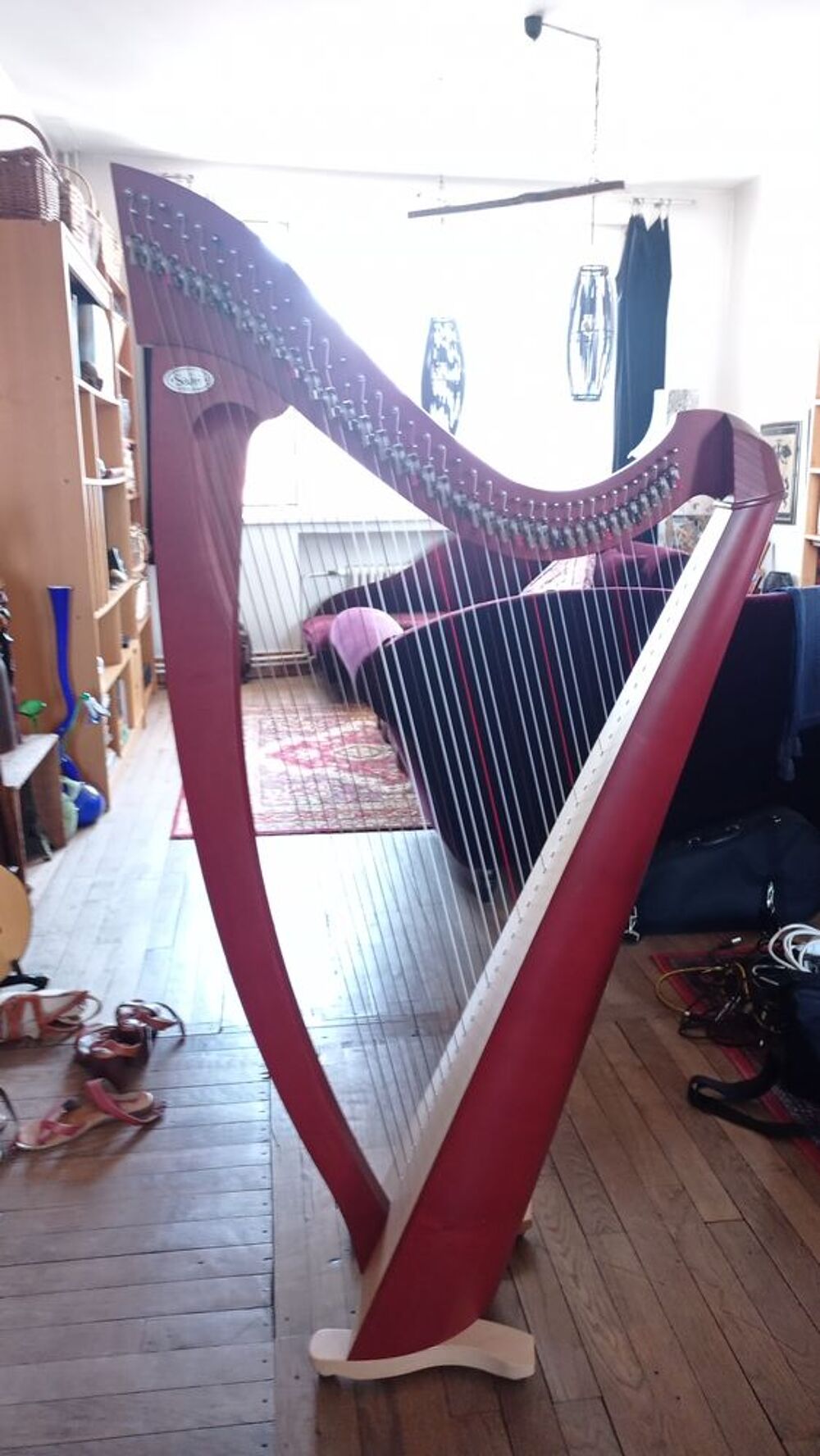 HARPE SALVI TITAN - 38 cordes + Housse de transport Instruments de musique