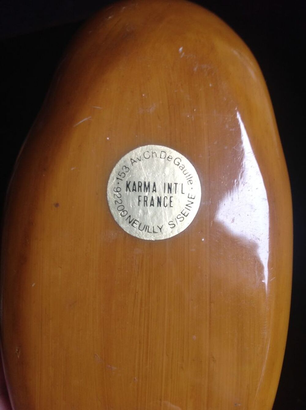 CANARD T&Ecirc;TE M&Eacute;TAL DOR&Eacute; ET ARGENT&Eacute; CORPS R&Eacute;SINE Envoi possibl Décoration