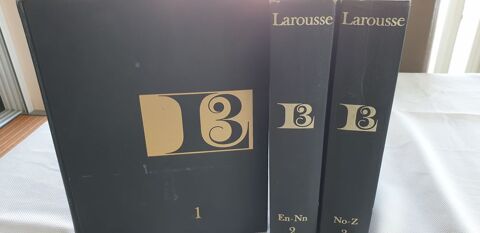 LAROUSSE 3 VOLUMES ILLUSTRE COULEUR 1974  70 Montaigu (85)