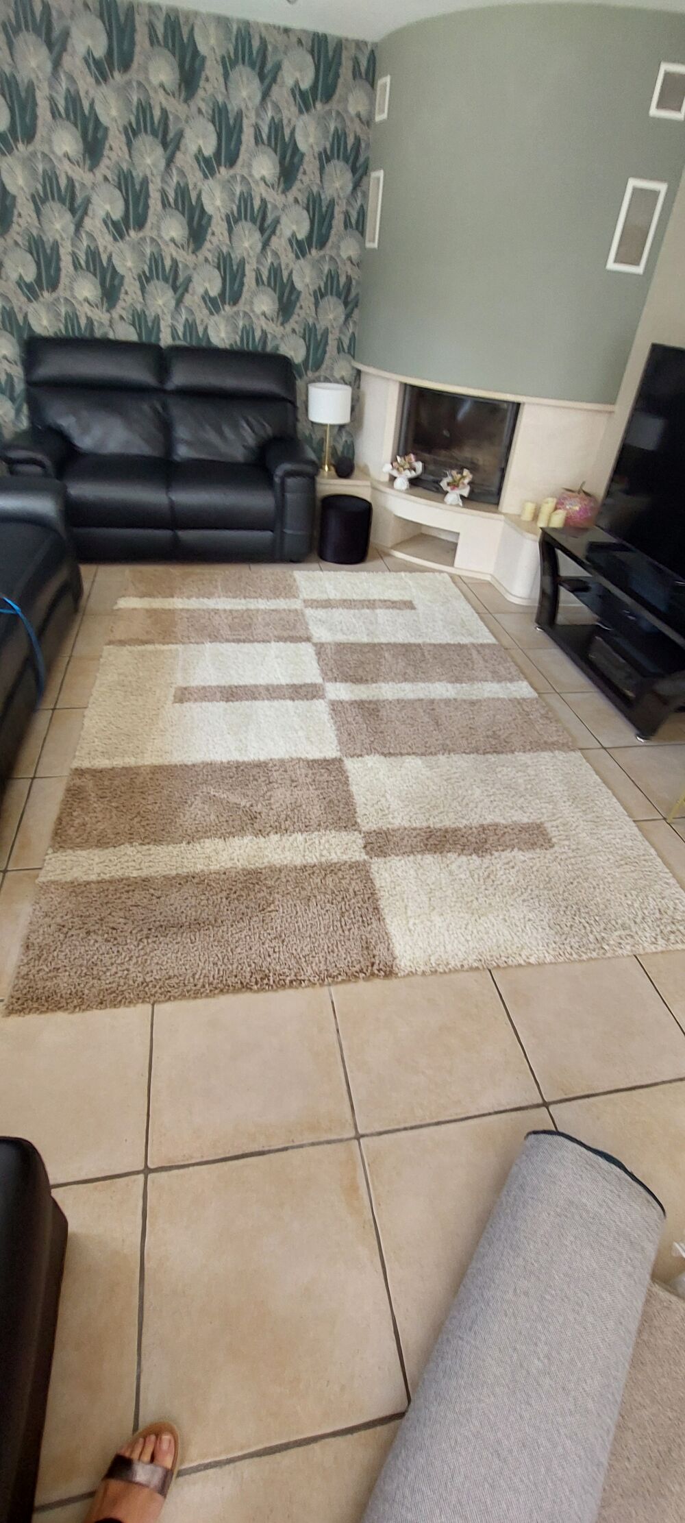 Grand Tapis Salon Décoration