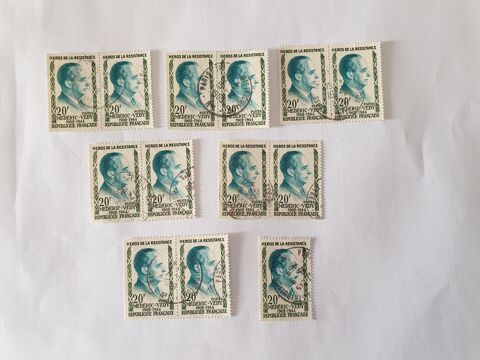 Timbre france h�ros r�sistance v�dy m�d�ric 1959 - 1.08 euro 0 Marseille 9 (13)