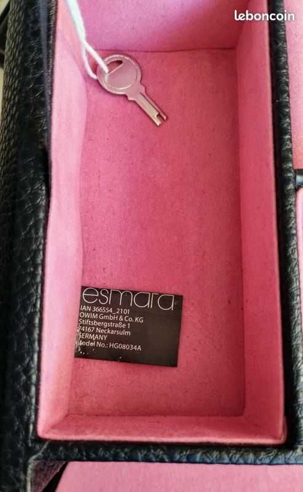 valisette a bijoux comme neuve Maroquinerie