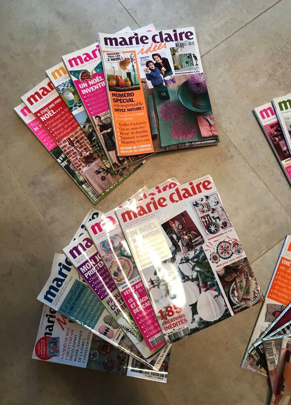 Magazines MARIE CLAIRE Id&eacute;es Livres et BD