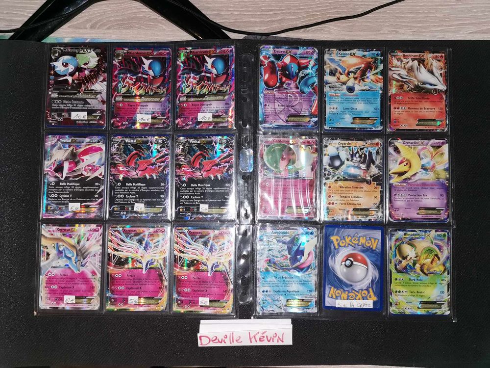 8. Cartes Pok&eacute;mon Ultra Rare L&eacute;gende, Secret, FA, Gold, Ex Jeux / jouets