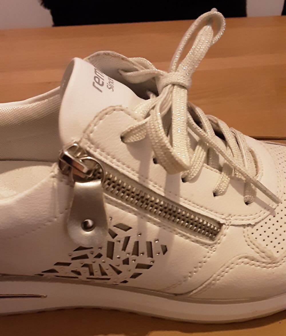 Chaussure Femme Blanche D&eacute;tails Mode Chaussures