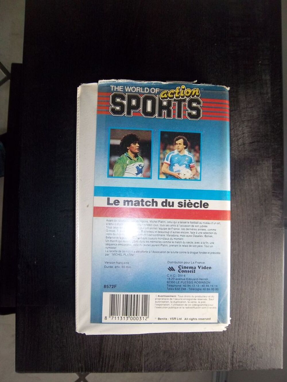 Vhs Platini une legende le match du siecle DVD et blu-ray