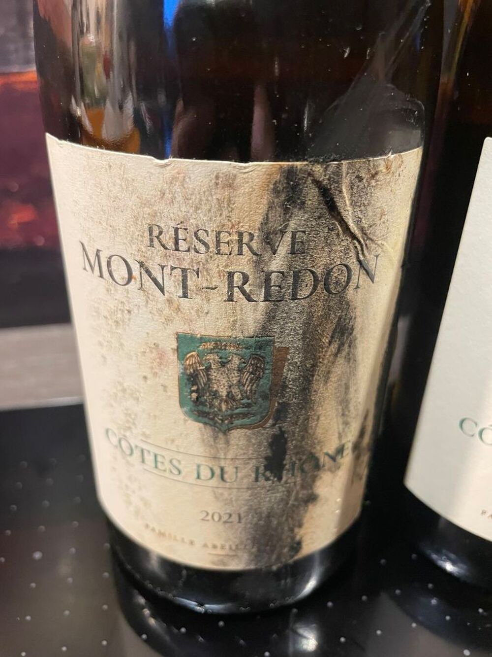 1 Bt Cote du Rhone Chateau MONT-REDON Reserve 2021 Blanc Cuisine