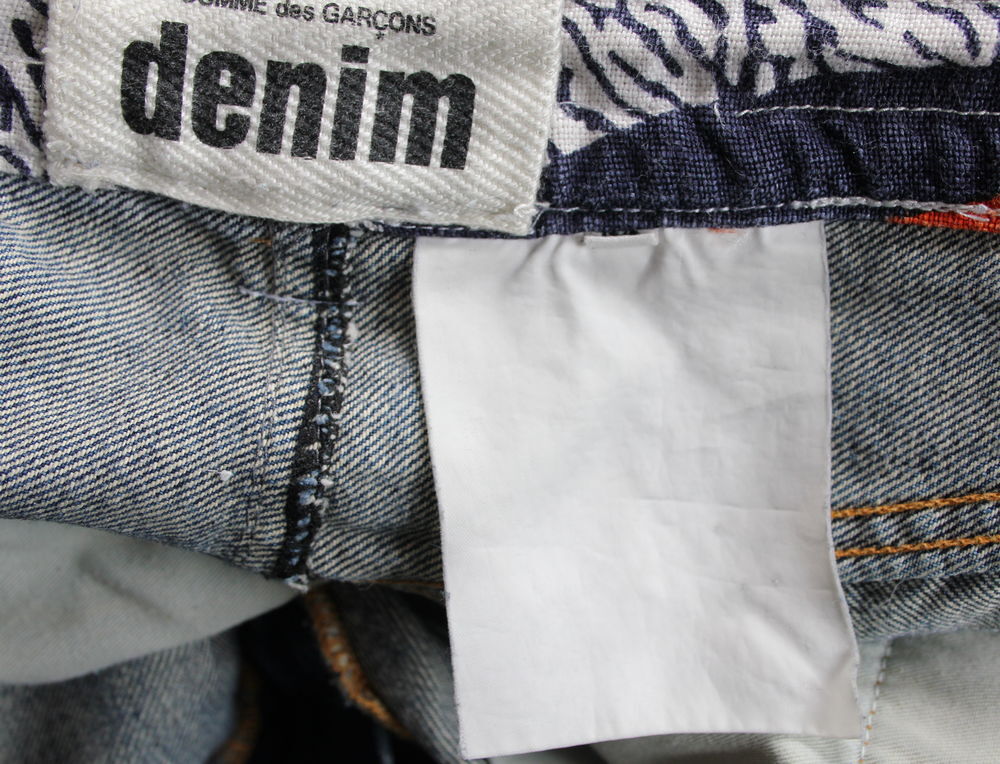 Pantalon denim JUNYA WATANABE Comme des Gar&ccedil;ons T.M Vêtements