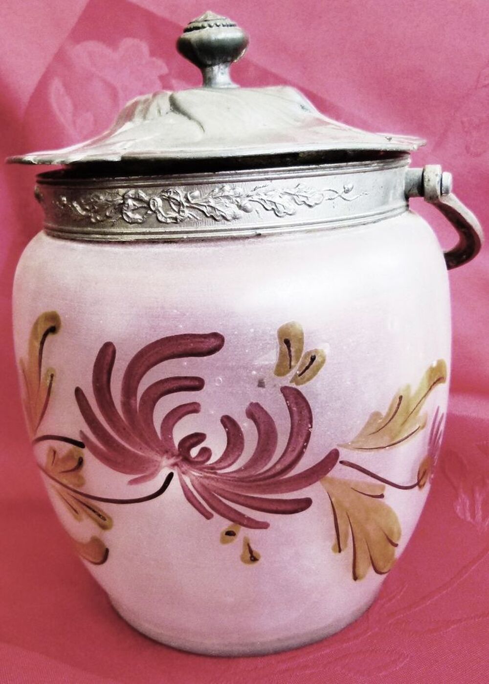 POT &agrave; BISCUITS Ancien 