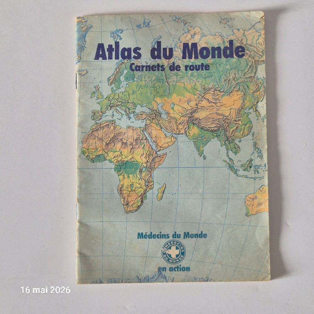 Carnet de route, atlas du monde, m&eacute;decins du monde en action 