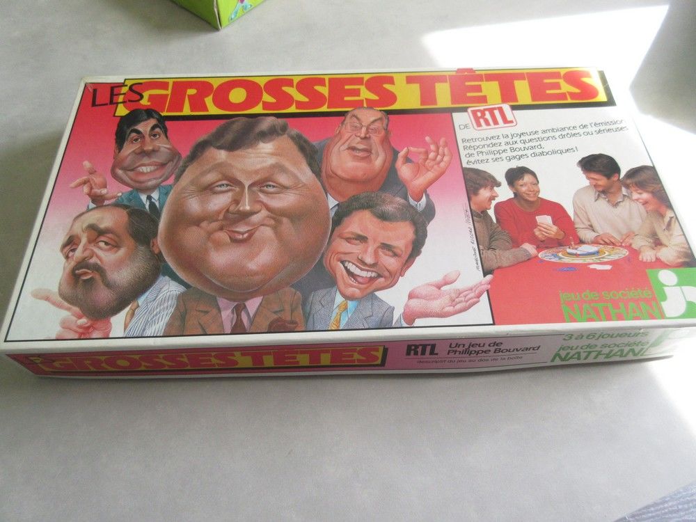 Jeu collector Les Grosses T&ecirc;tes Jeux / jouets