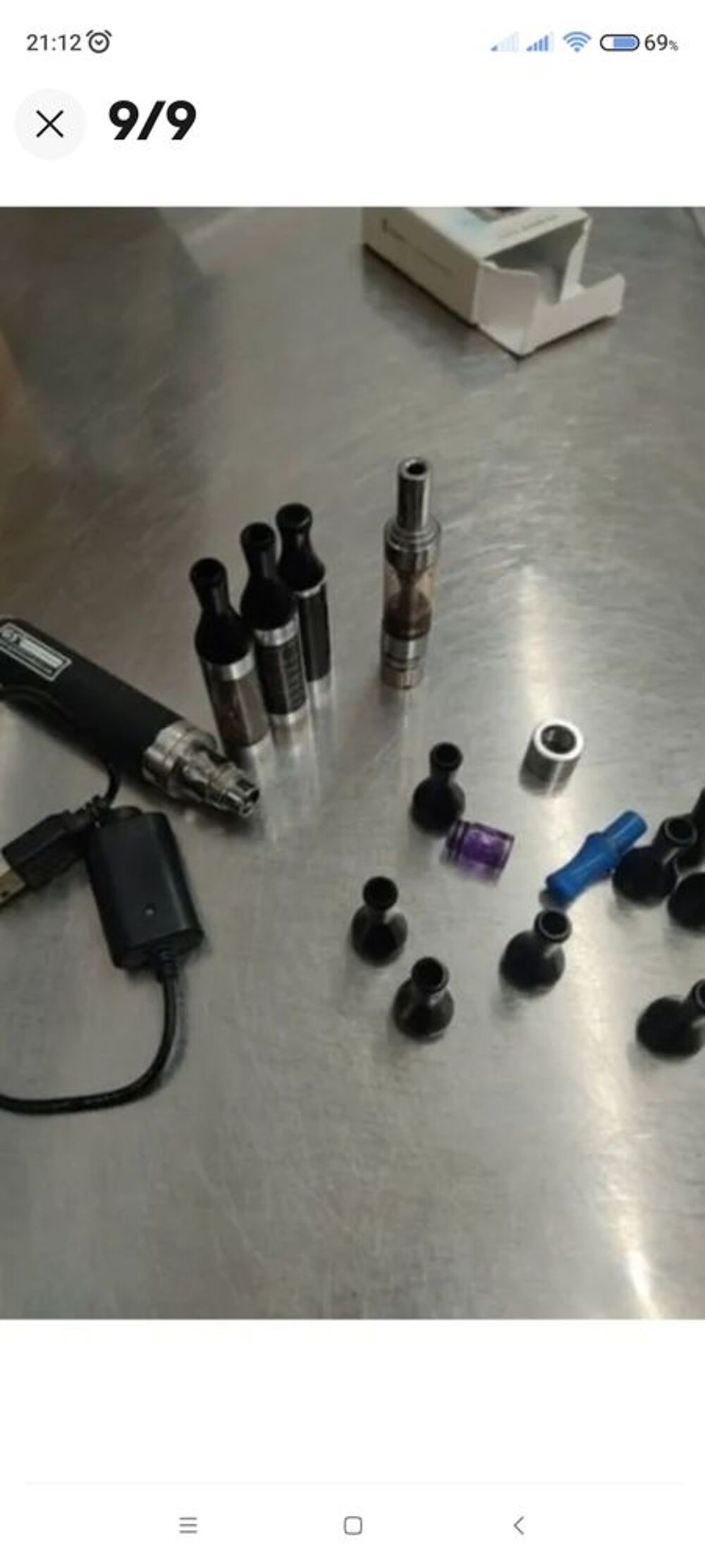 r&eacute;sistance et composants e.CIG Accessoires