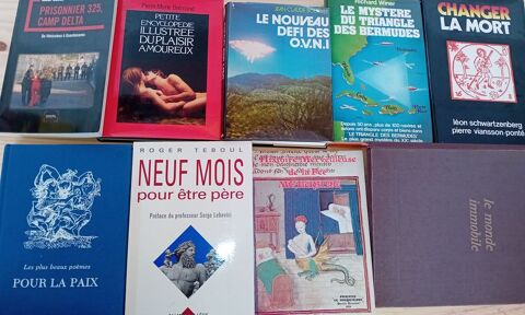 Lot de 9 livres de Sciences et d'Histoire 9 Bettancourt-la-Ferre (52)