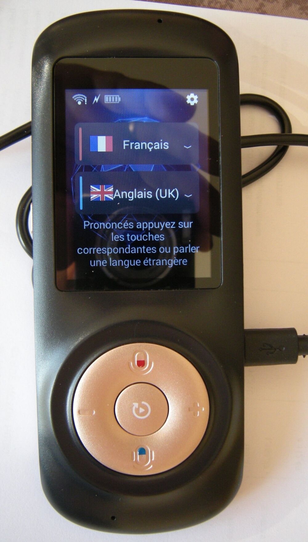Traducteur T2s voice Téléphones et tablettes