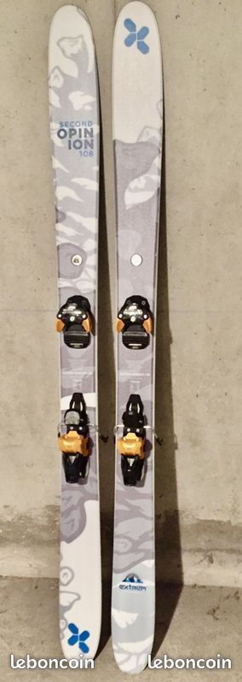 skis EXTREM second opinion 108 taille 179 avec fixations NEU Sports