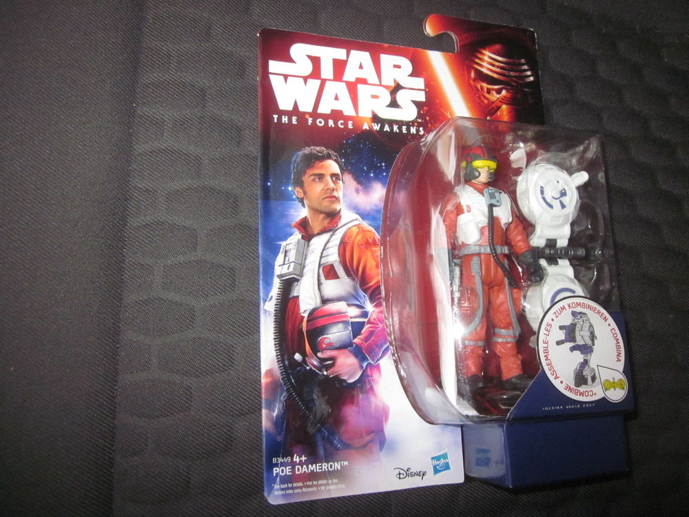 VIEILLE FIGURINE STAR WARS 2015"POE DAMERON" 