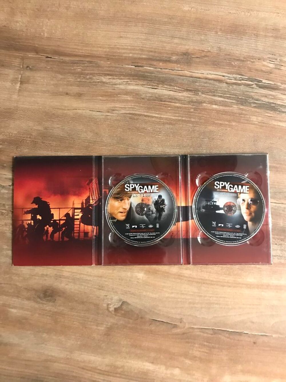 Coffret 2 Dvd collector &acute;&acute; Spy game &acute;&acute; DVD et blu-ray