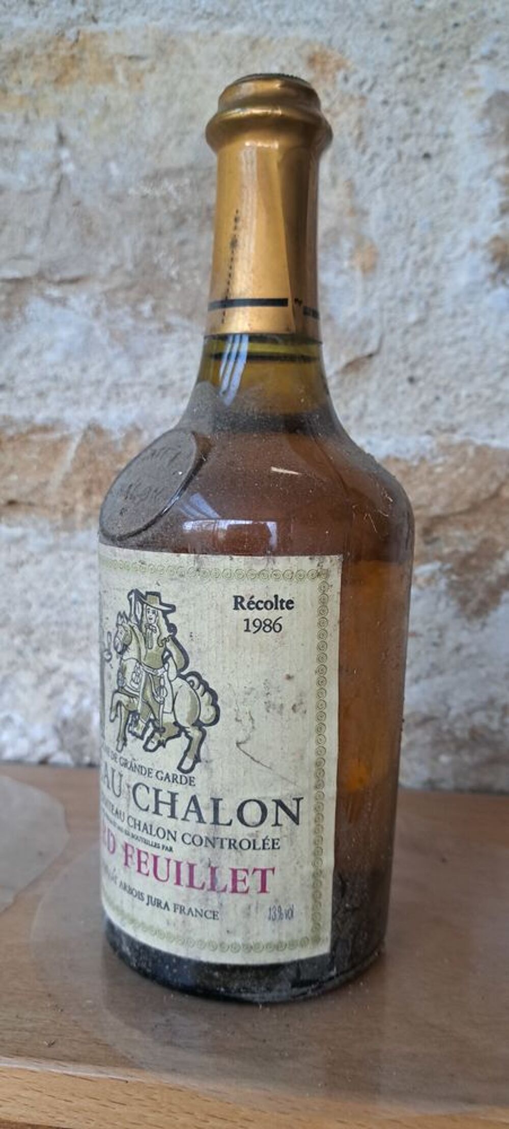 Vin Jaune CHATEAU-CHALON de 1986 