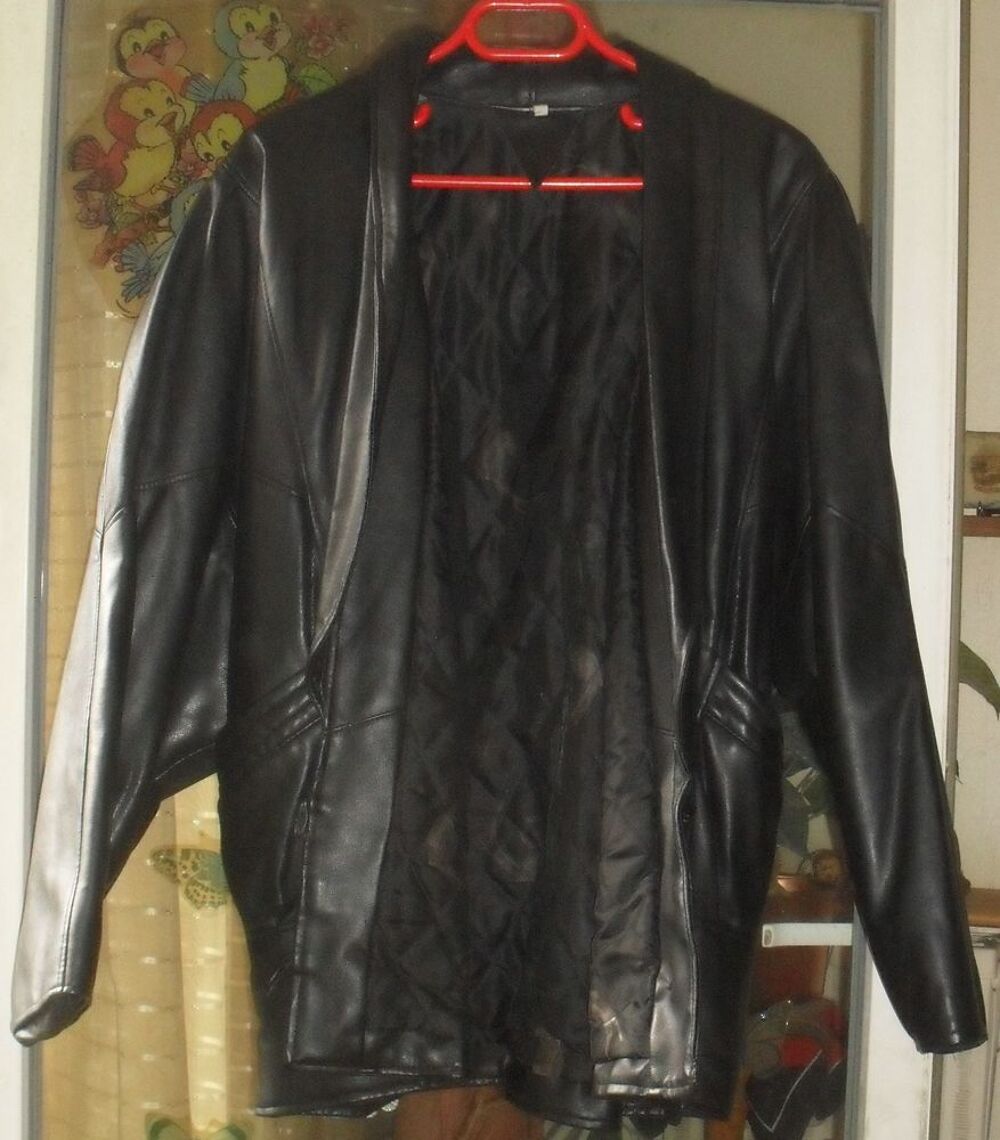 Veste en cuir Femme taille L Vtements