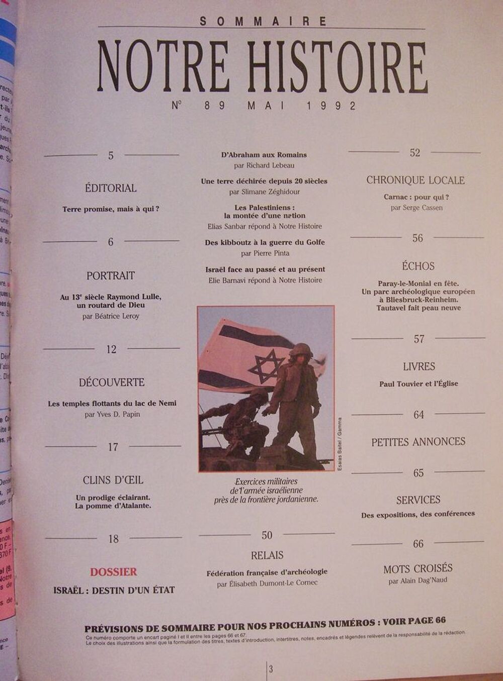 Revue magazine Notre Histoire n&deg; 89 (mai 1992)
Livres et BD