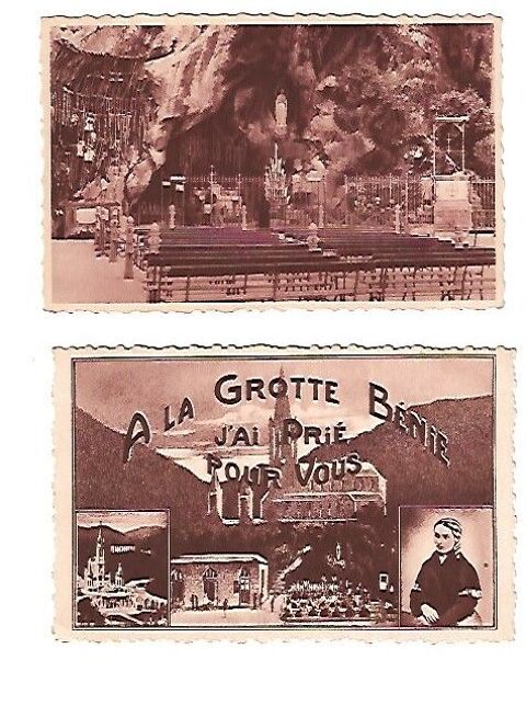 Cartes postale sur Lourdes N 1 3 Viry-Noureuil (02)