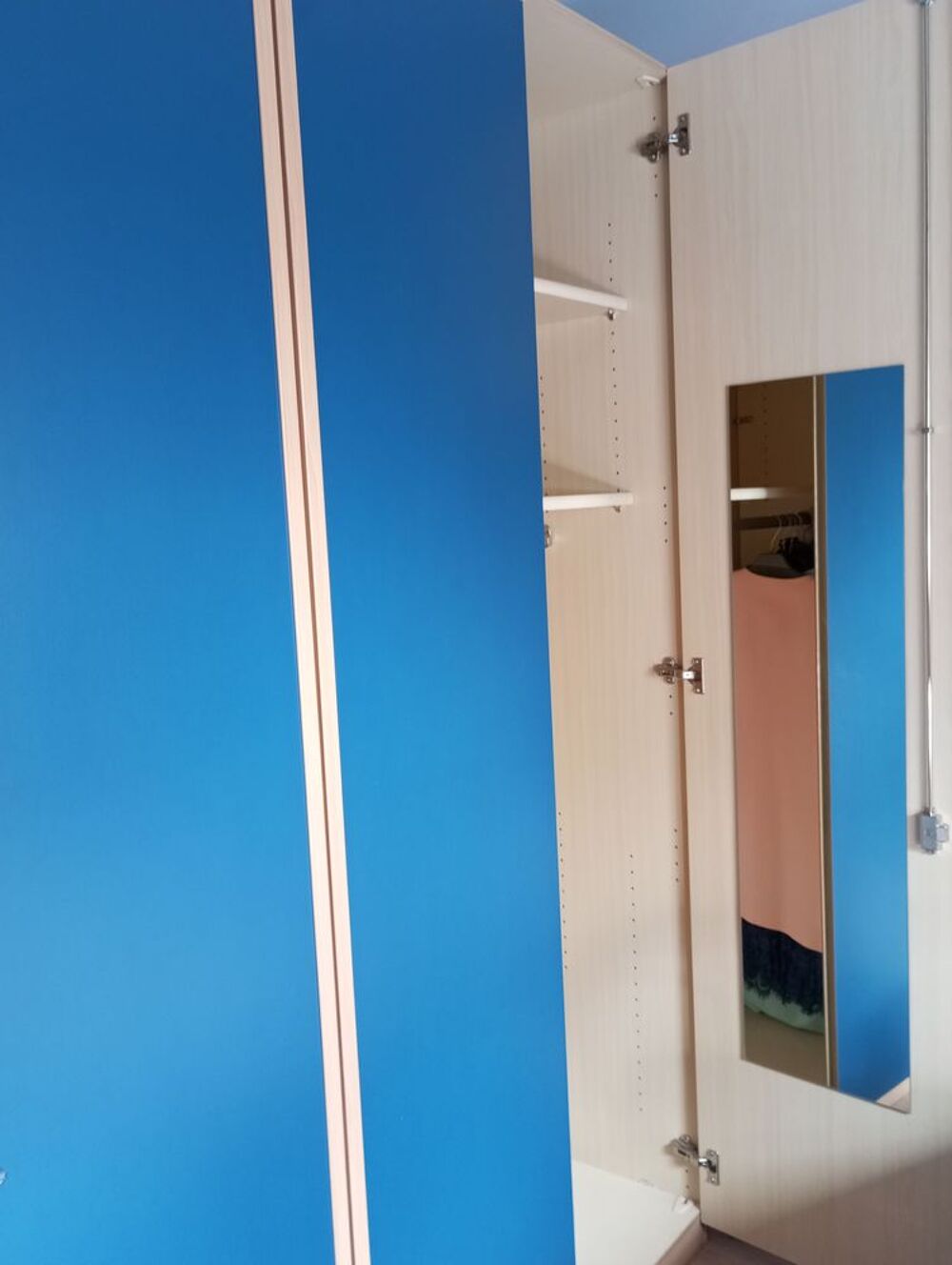Dressing couleur bleu et blois Meubles