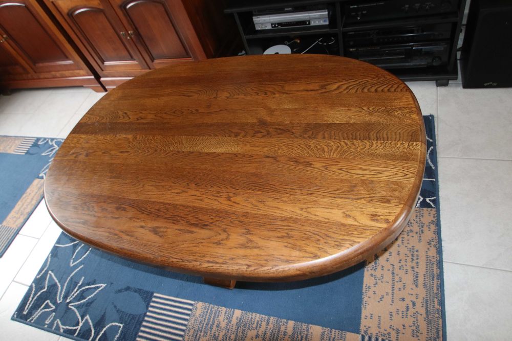 Table basse ch&egrave;ne massif Meubles