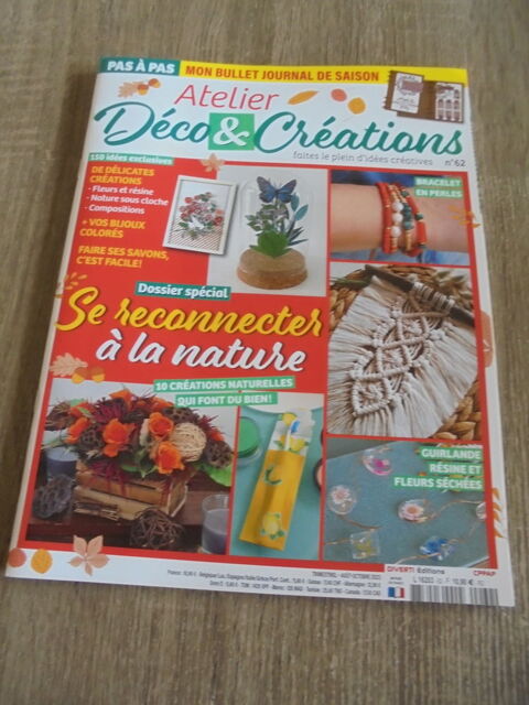 Atelier D�co et Cr�ations N� 62 (106) 6 Tours (37)