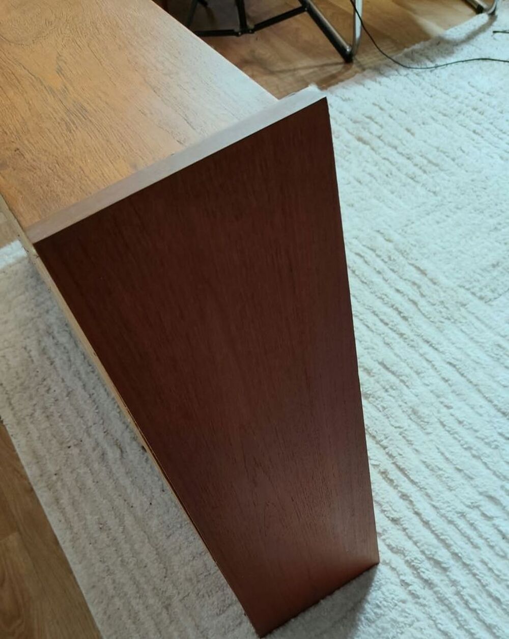 Biblioth&egrave;que basse Vintage Scandinave en teck, ann&eacute;es 1960 Meubles