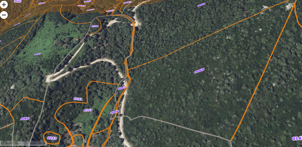 Vente Terrain EN HAUTEUR DE SANTA MARIA SICHE IMPORTANTE PARCELLE BOISEE Santa-maria-siché