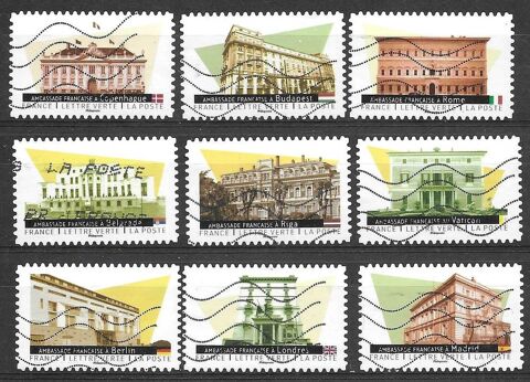 lot de 12 timbres des le no 2467  de 2024 Maubeuge (59)