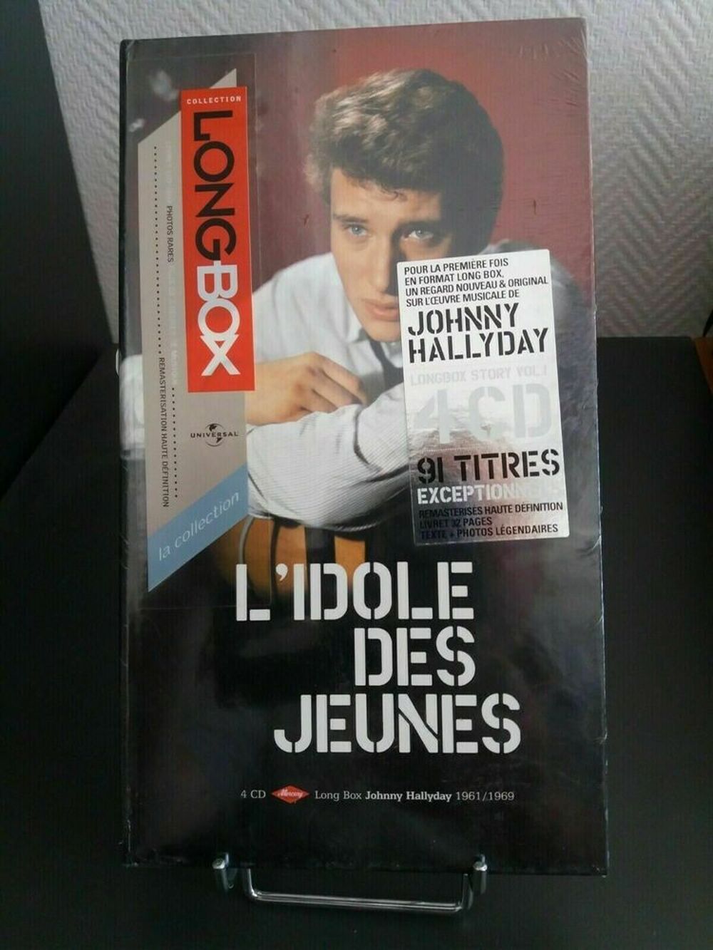 Coffret cd Johnny Hallyday - L'idole des jeunes CD et vinyles