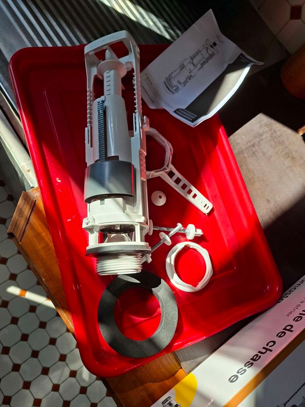 M&eacute;canisme de chasse d'eaux Bricolage