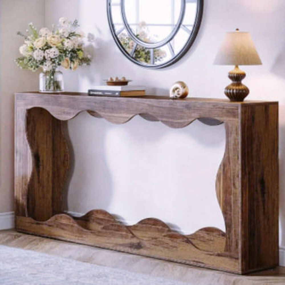 Console en bois sculpt&eacute; ? design naturel &amp; esprit artisanal Meubles